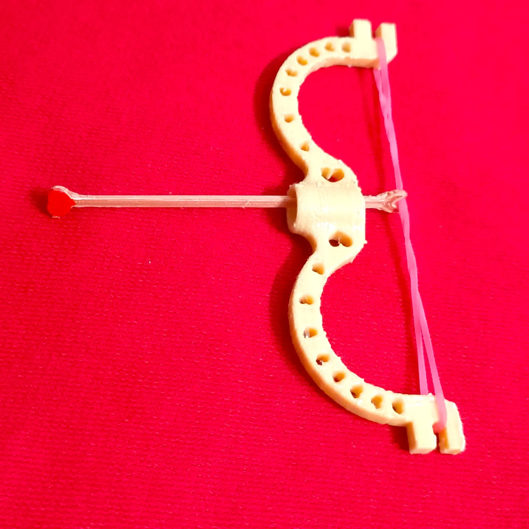 Cupid Rubber band bow and arrow-3