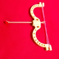 Cupid Rubber band bow and arrow-3