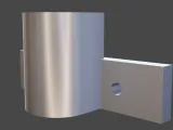 Shower Cabin Hinge 3D model (PRINTABLE)-2