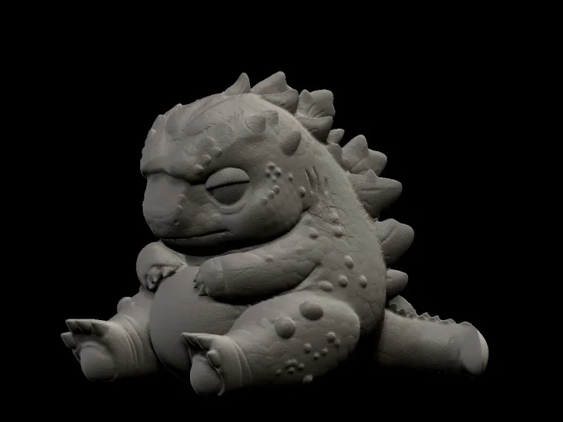Godzilla Chibi Cute