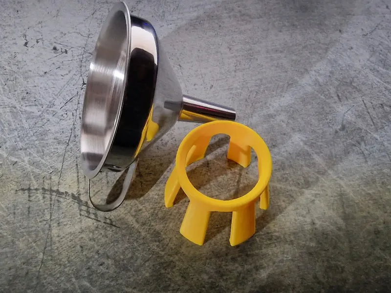 Resin filter funnel support 📣