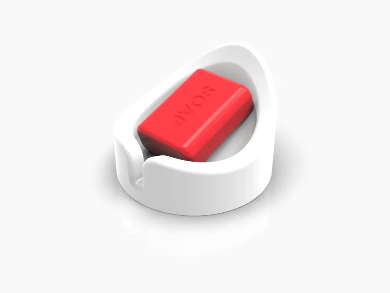 Minimalist 3D Printable Soap Case – Elegant & Streamlined