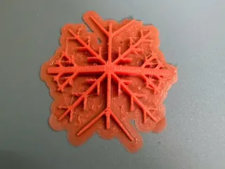 Snowflake ornament or decoration