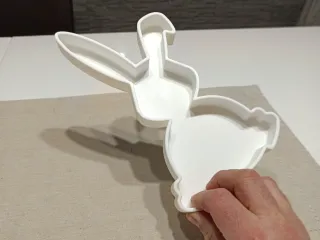 Minimalist Easter Bunny Dish / Bowl