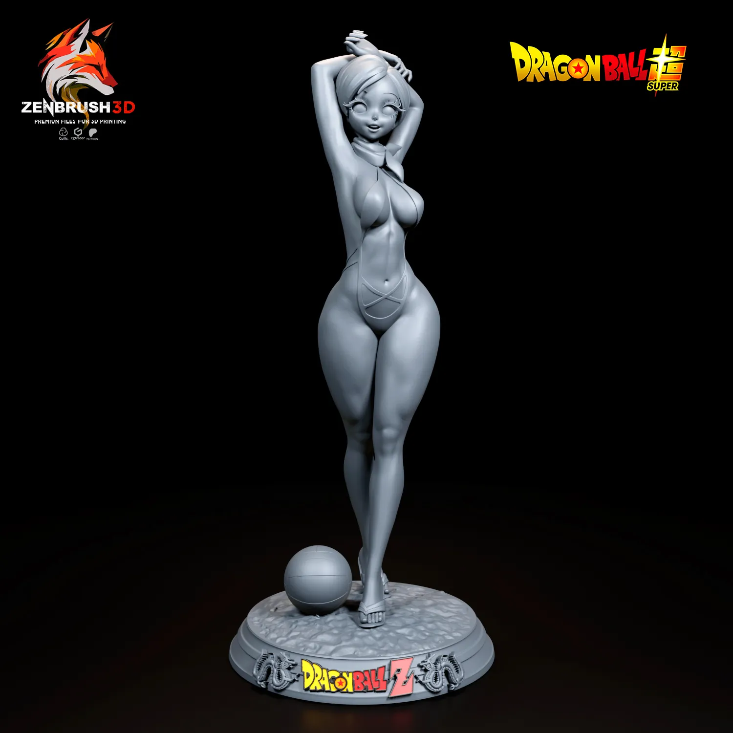 Bulma - Bikini - Dragon Ball 3D PRINTING
