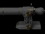 Functional Mini Cannon - Spring Design (not a gun)-3
