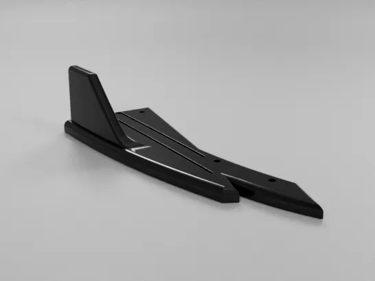 Universal Rear Splitter Spoiler | Rear Bumper Protector