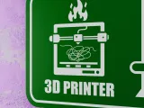 3D Printer Emergency Sign - Right Side Arrow Up-3
