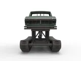Redneck Rave Camion de boue sur chenilles Échelle 1:25-3