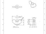 Wing Nut For any Type.(STL-35)-4