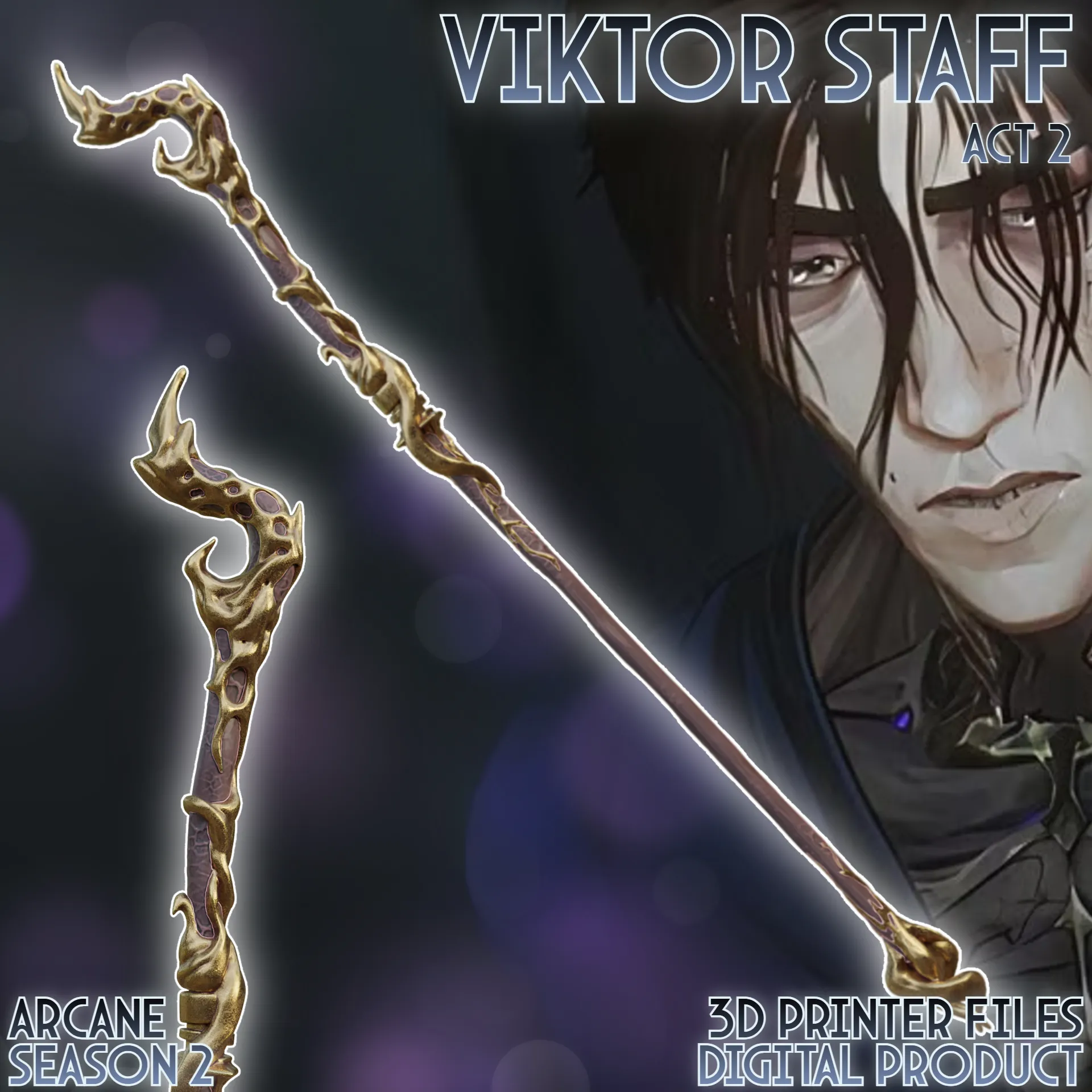 Viktor Staff Arcane Series Act 2