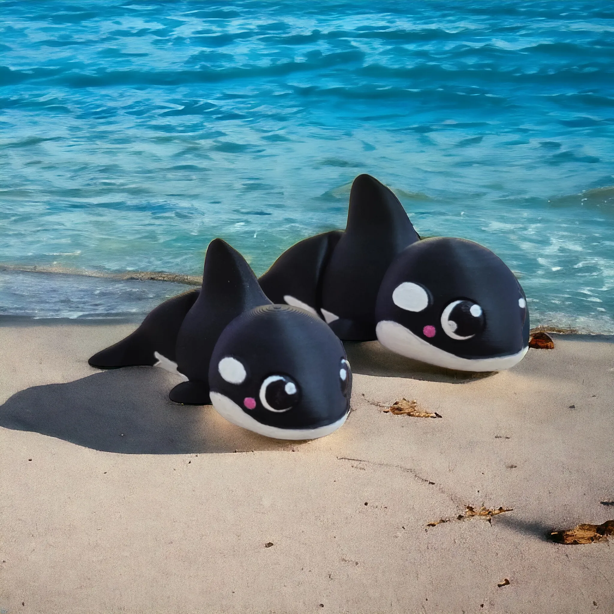 Flexi Articulating Orca Whale