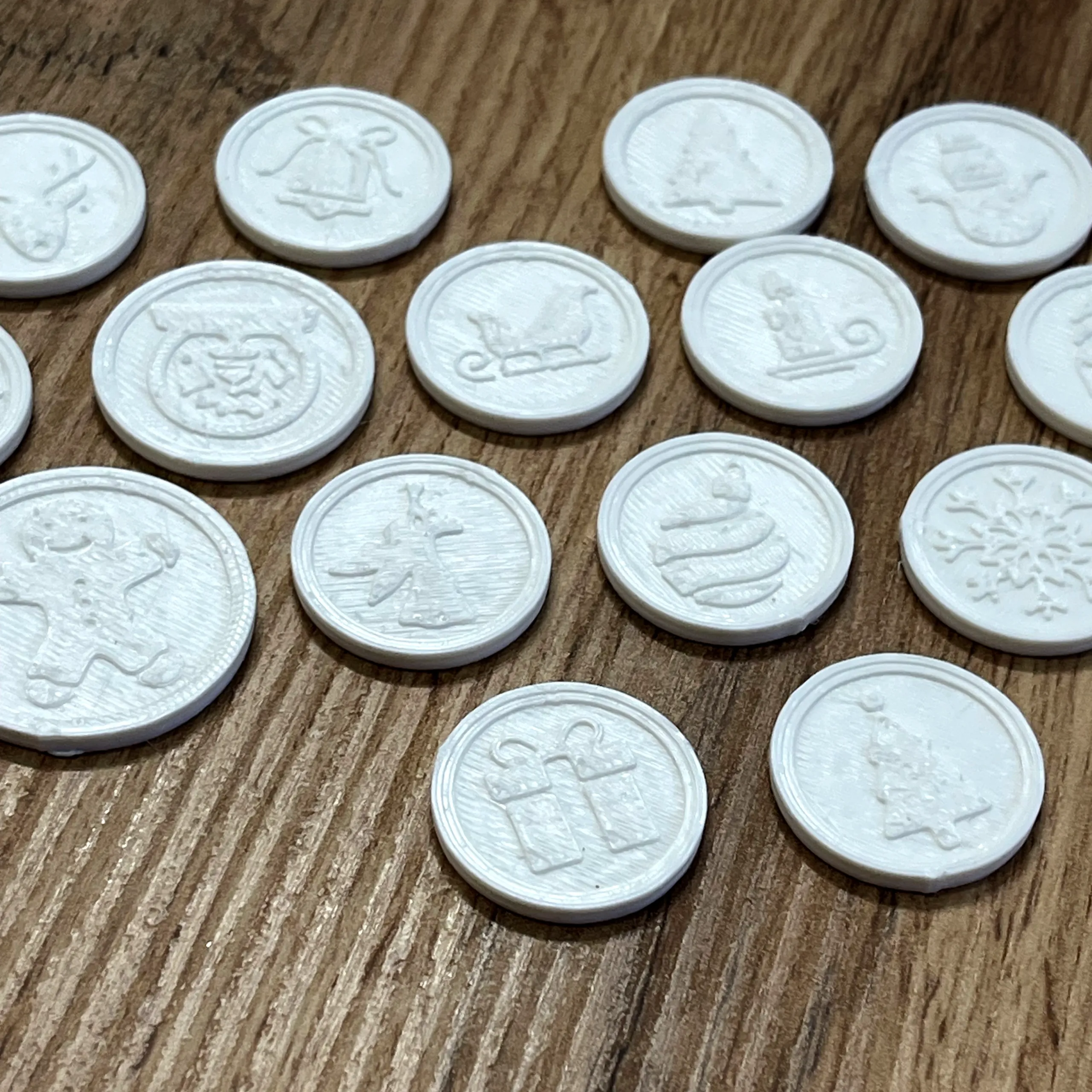 Christmas Coins, Playing coins, coins, Christmas motive-7