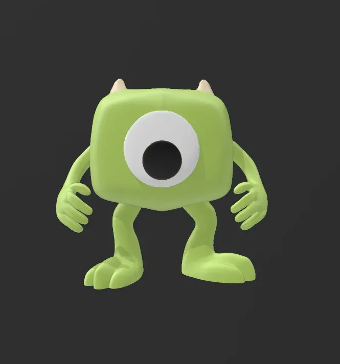 Funko pop replica mike wazowski