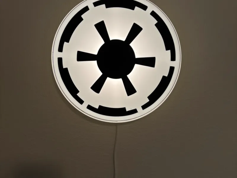 Lámpara del Imperio Galáctico de Star Wars