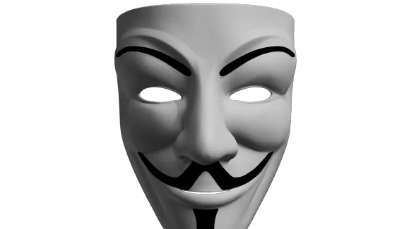 Guy Fawkes Mask | 3D models download | Creality Cloud