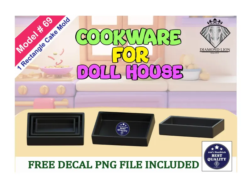 Rectangle Shape Cake Mold Pan