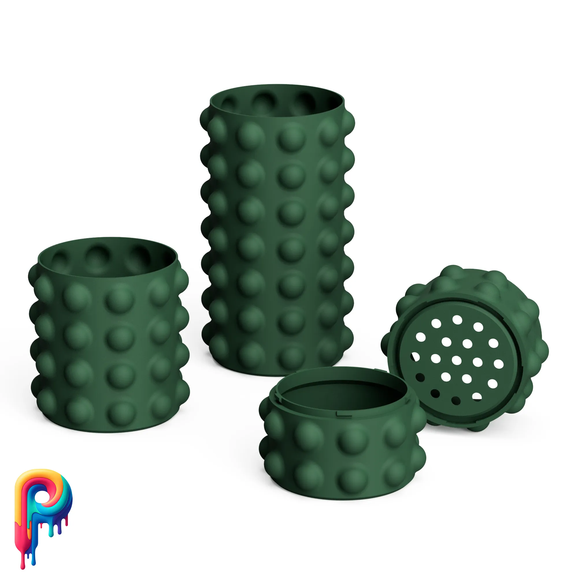 Vetro Vase & Planter Set by Polymeria