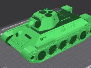 Russian Tank, Dschersinski «T-34 - M1941» Model T34/76