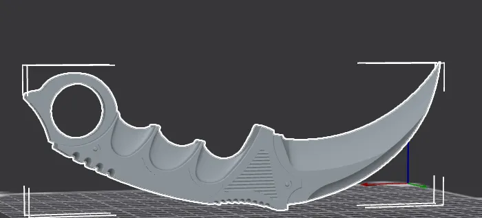 CSGO Karambit Cosplay Prop - Cosplay - PLA - 3D printed product - фото 9