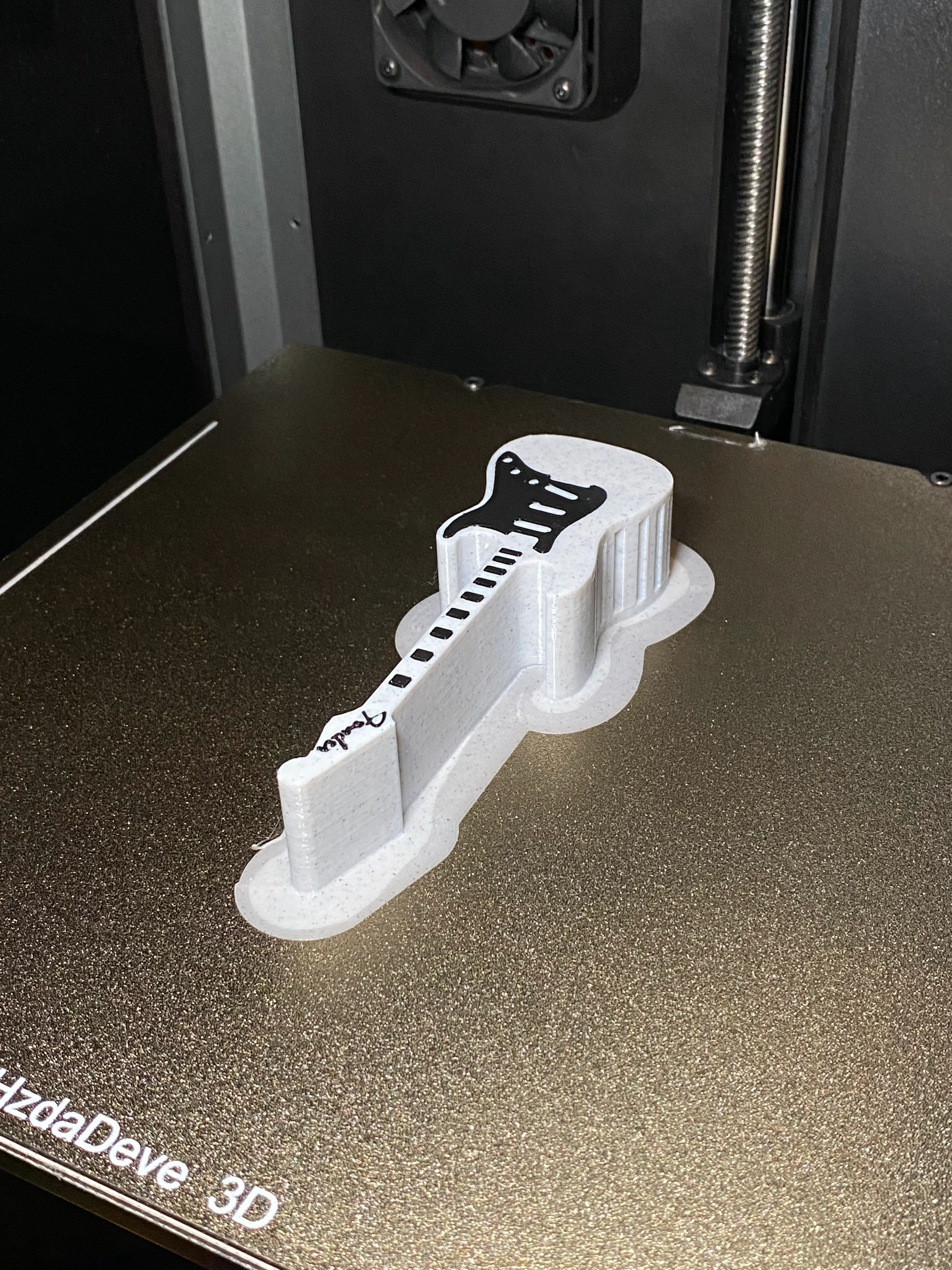 Guitar Pick Holder / Plectrum Holder - Fender Stratocaster