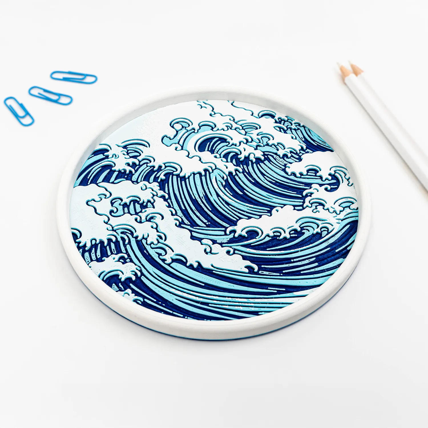 Wave Round Tray