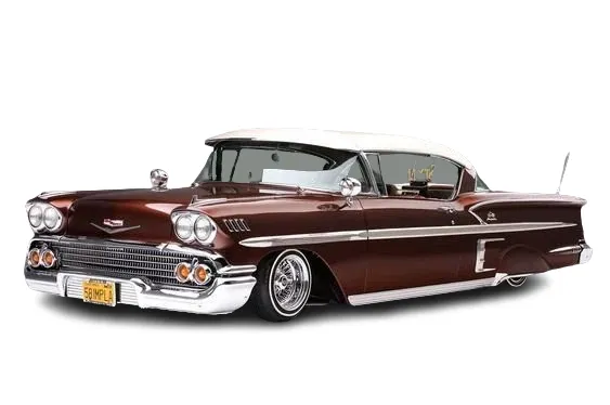 1958 Chevy Impala Lowrider STL File