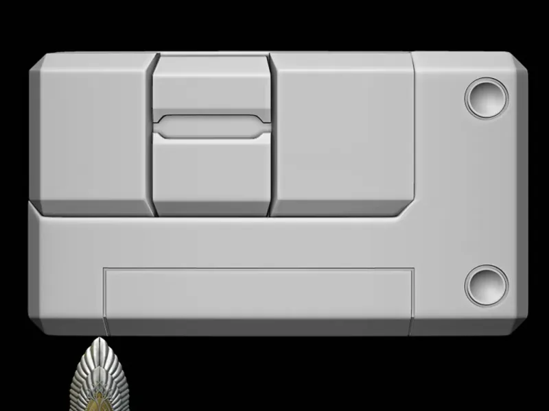 Mandalorian Armorer Belt Pieces 3D DIGITAL DOWNLOAD