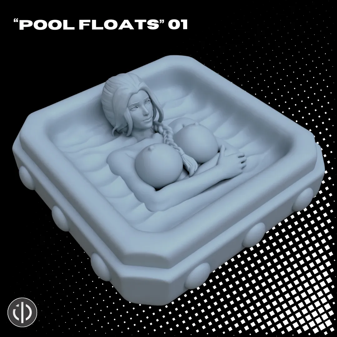 "Pool Floats 01" – Sexy Ashtray & Jewelry Holder