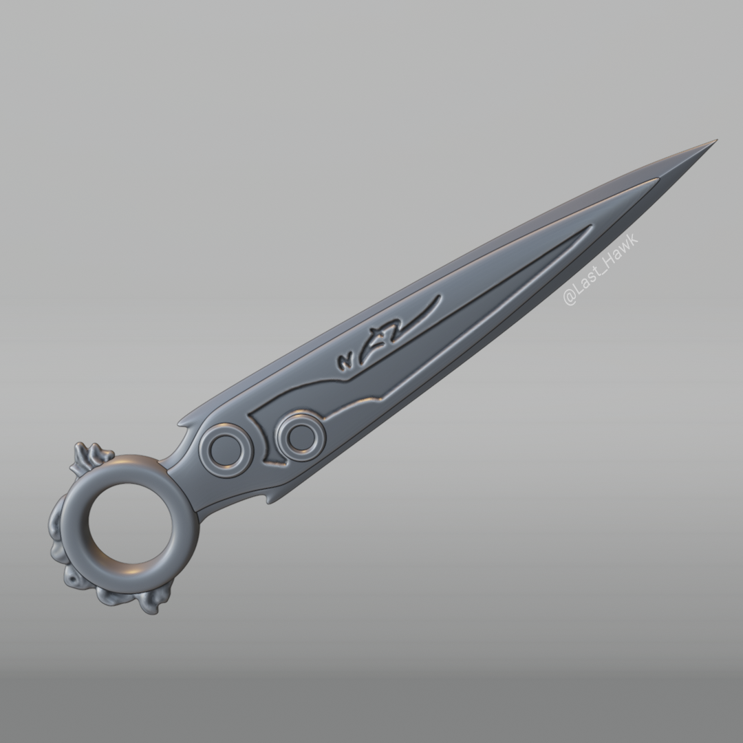 Kunai Warframe | 3D models download | Creality Cloud