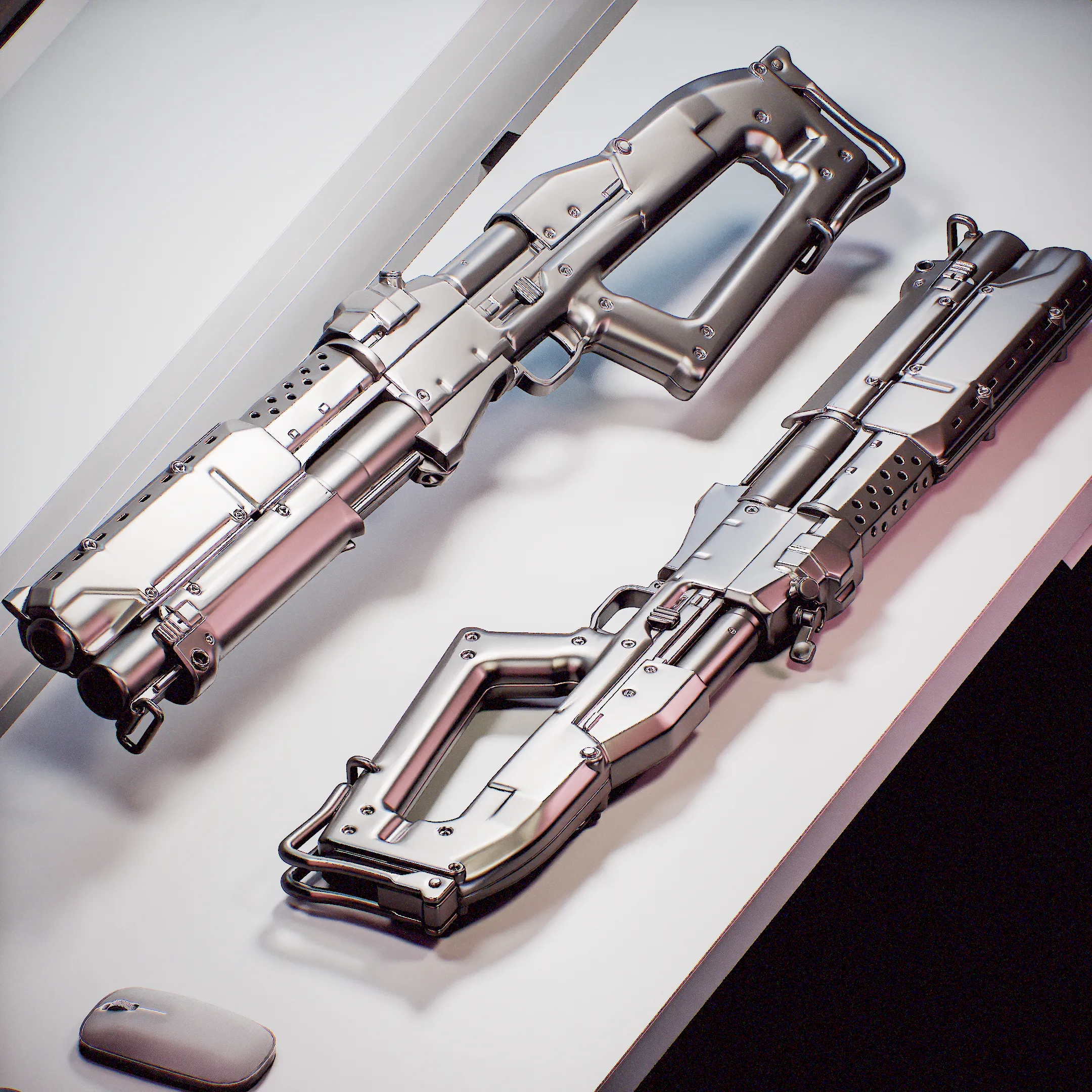 Budget Arm Carnage Shotgun Fan art Cyberpunk 2077