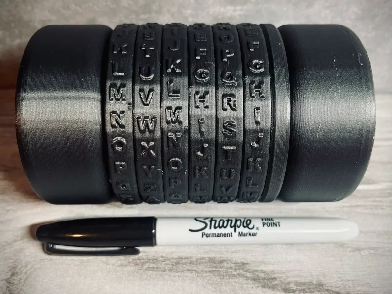 Cryptex Storage Container