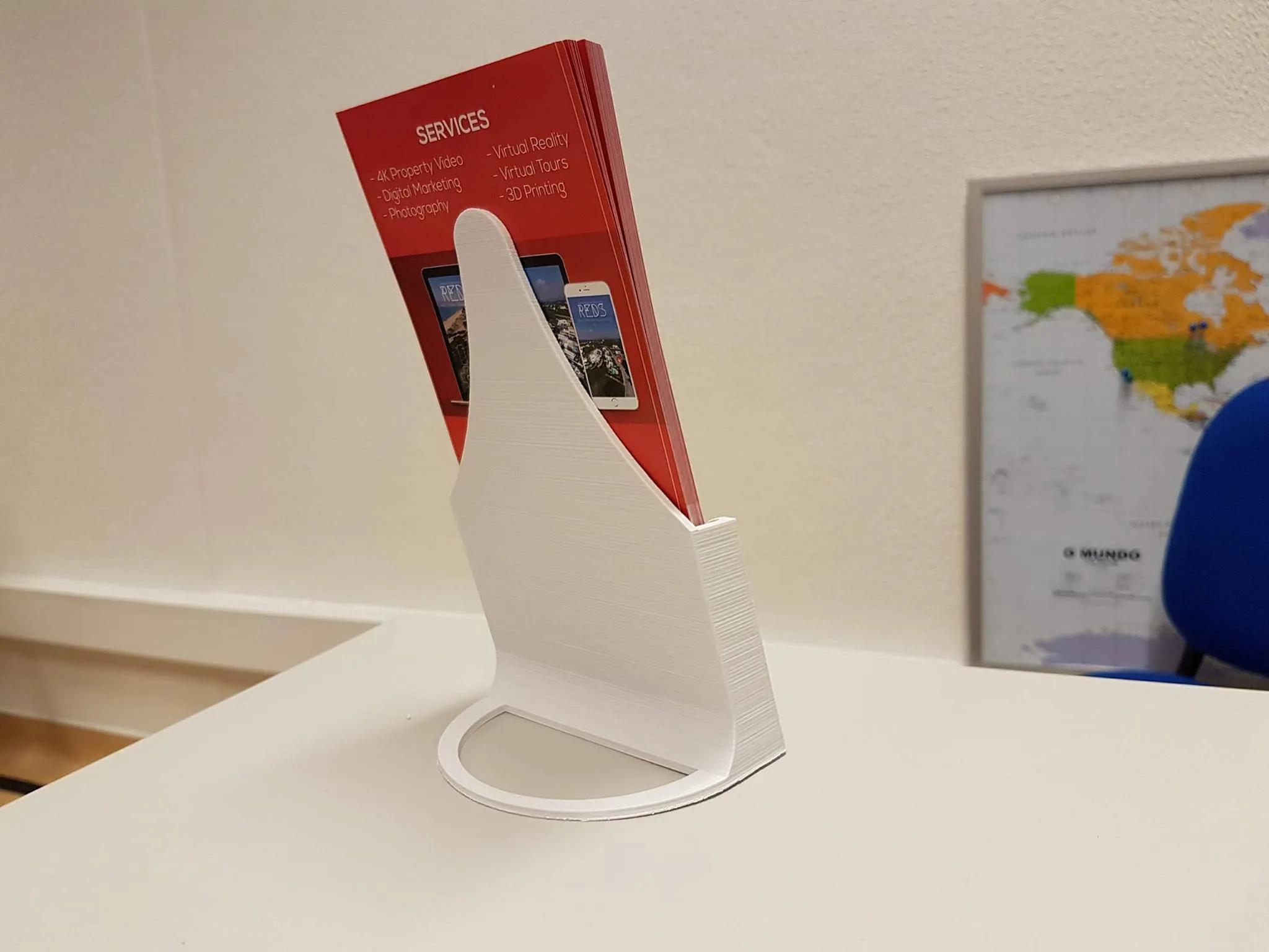 Leaflet Holder Stand Support - DL Flyer