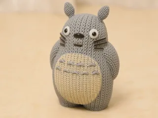 Knitted Totoro