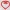 Heart Pendant XO