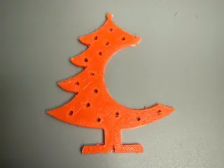 Christmas Tree Ornament Gift Card