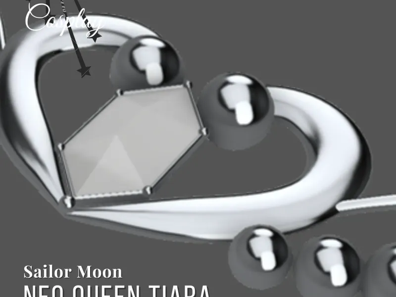 Neo Queen Serenity Tiara 3D Model