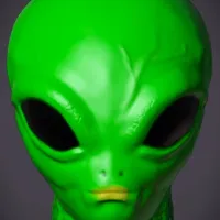 Alien Head Home, Office, Car Dashboard& Halloween Decoration-3