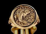 Fish on Waves Ring-8