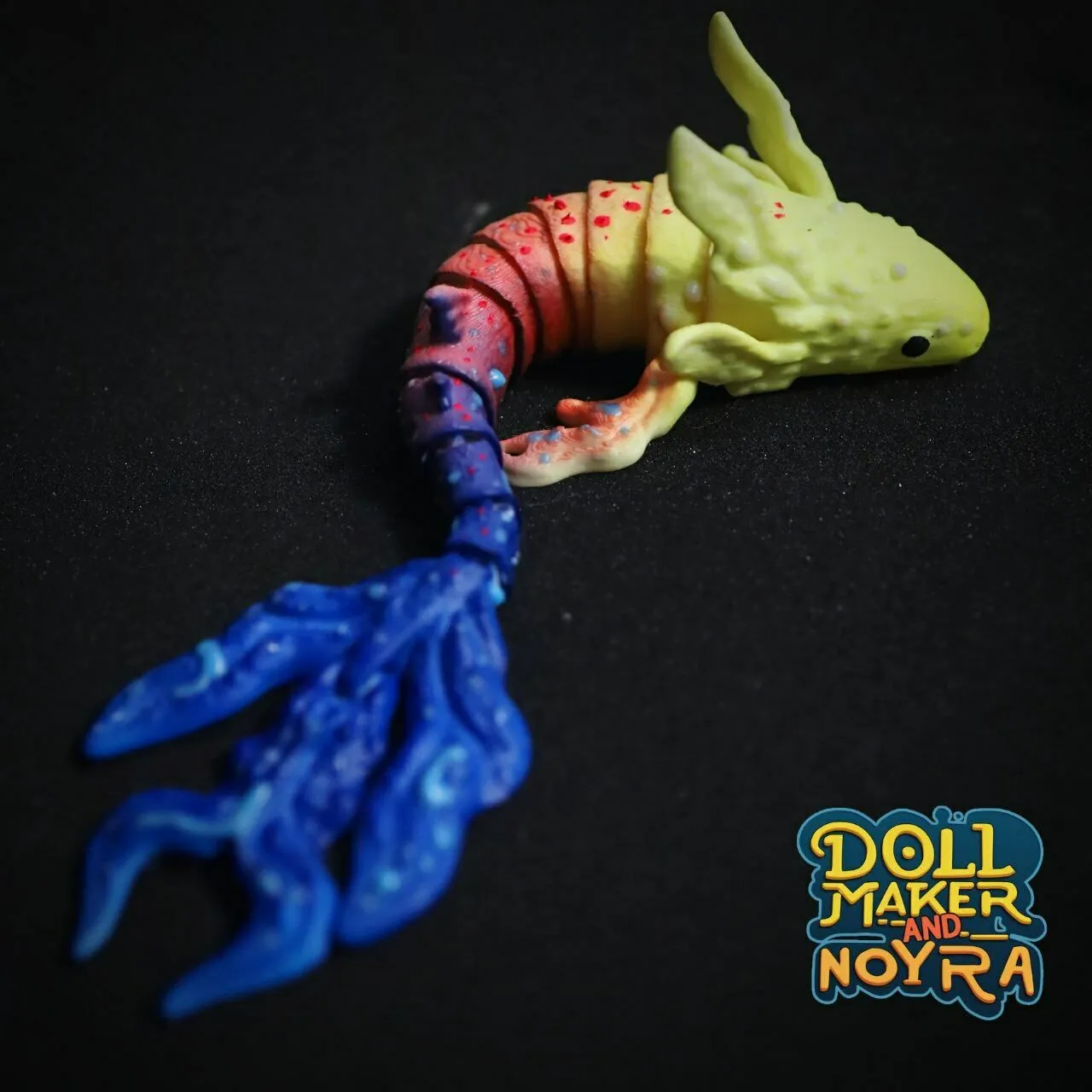 Flexi articulated and print on place magic carp koi