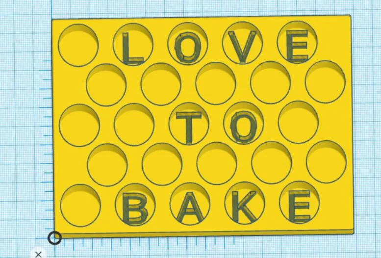 Food color bottle rack (for baking)