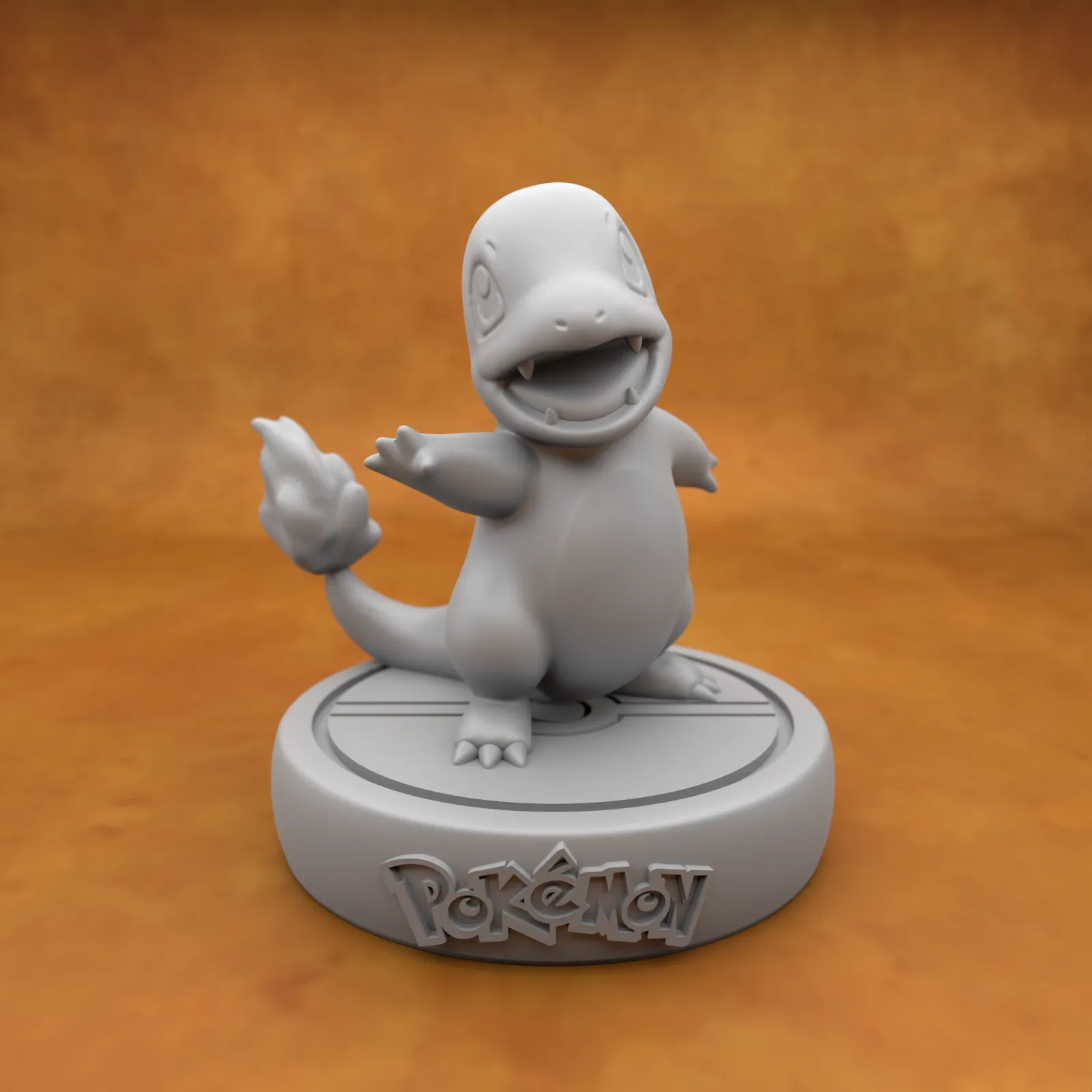 Charmander - Salaméche (Pokémon) - STL - 3D Print
