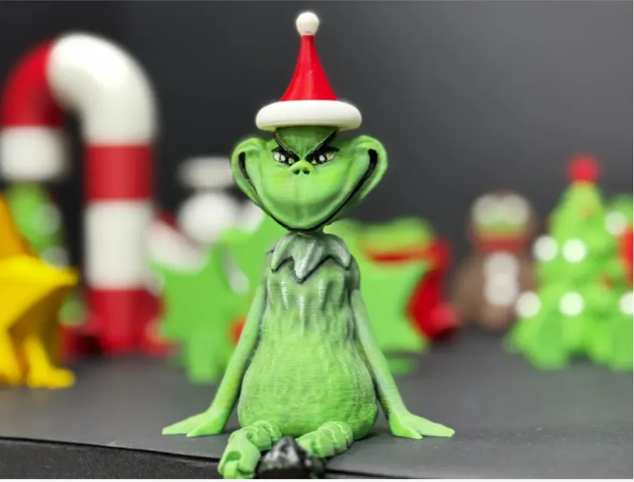 Xmas Grumpy Posable Christmas Grumpy with flexible legs | 3D models download ...