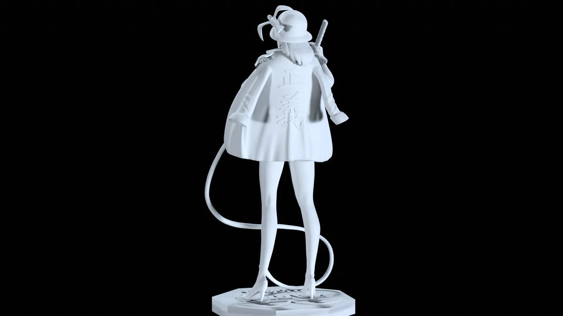 Kujaku - SWORD - ONE PIECE - 3d print