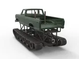 Redneck Rave Camion de boue sur chenilles Échelle 1:25-7
