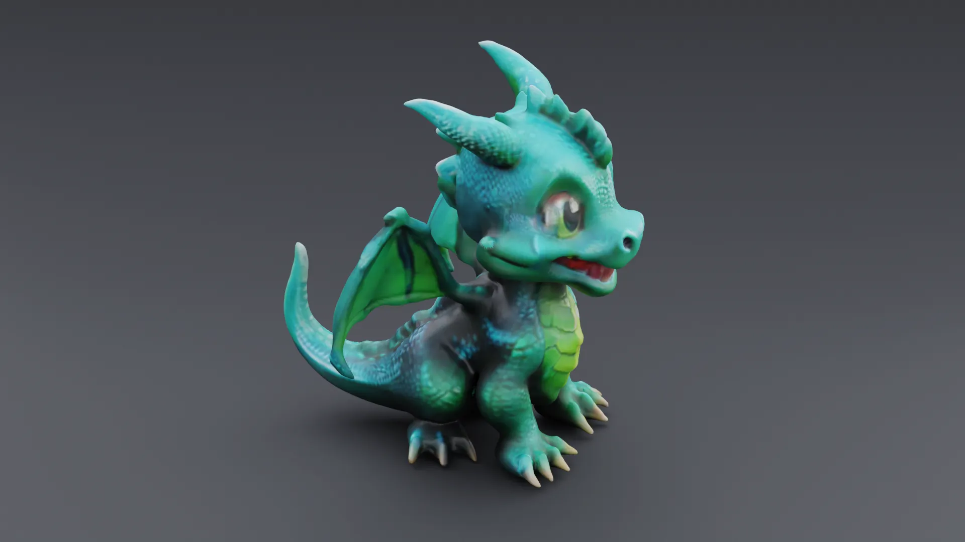 Bebé dragón esmeralda nº 3