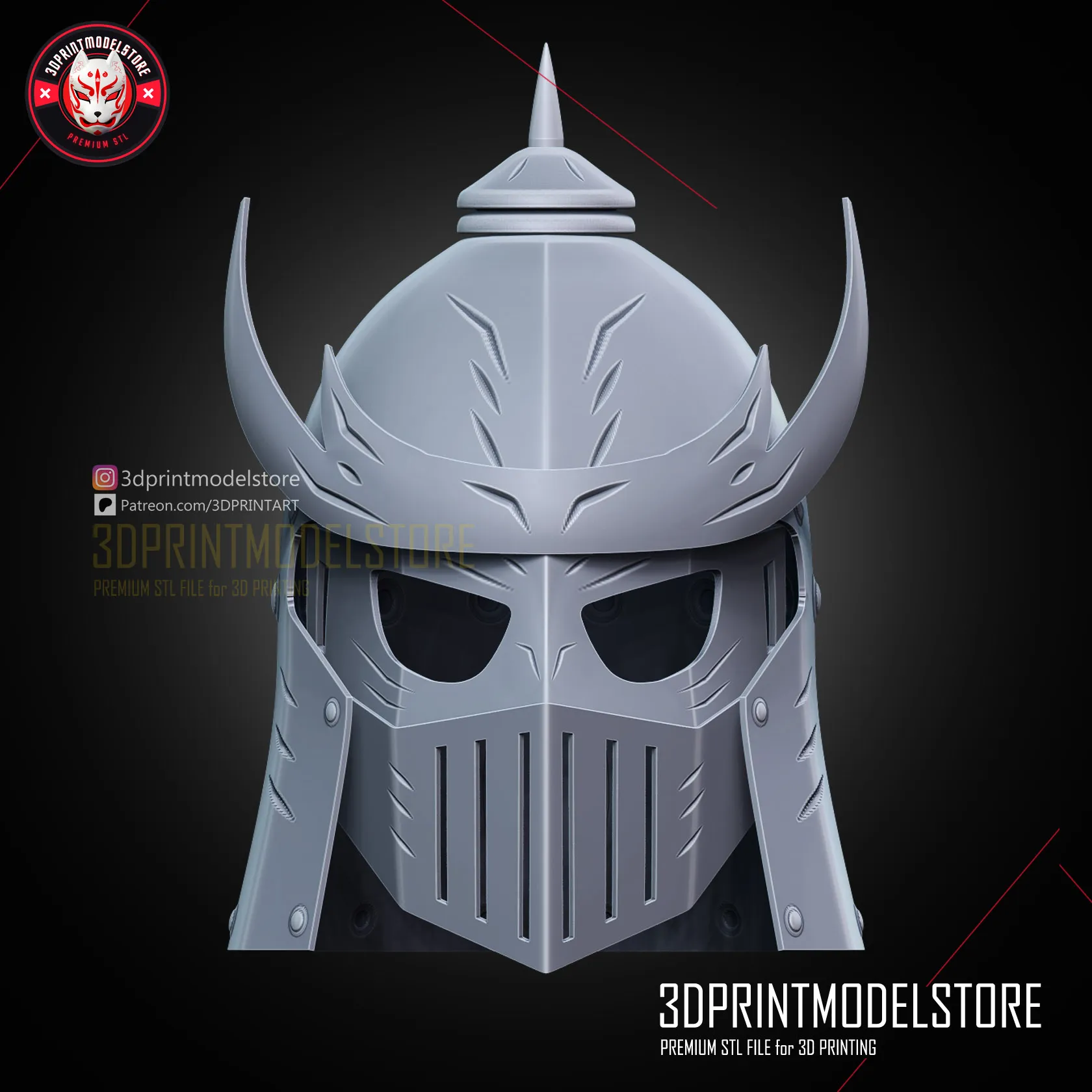 Avatar Fire Nation Soldier Helmet - Premium 3D Print Cosplay