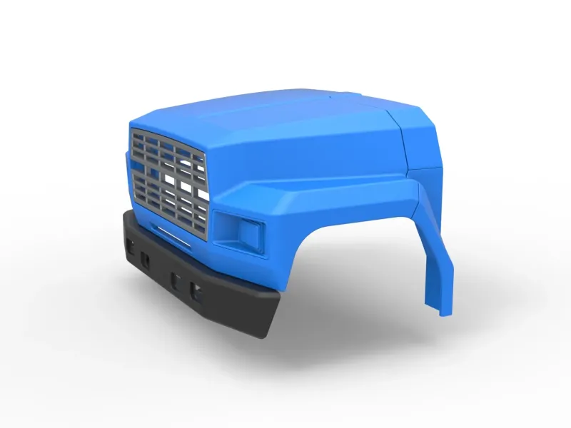 Nose for Vintage School bus Scale 1:25