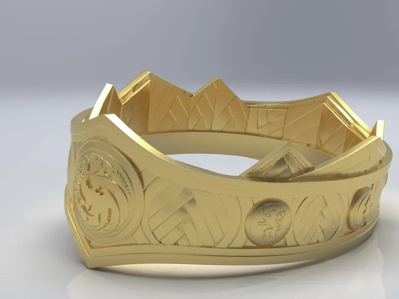 House of the Dragon - King Viserys Targaryen’s Crown