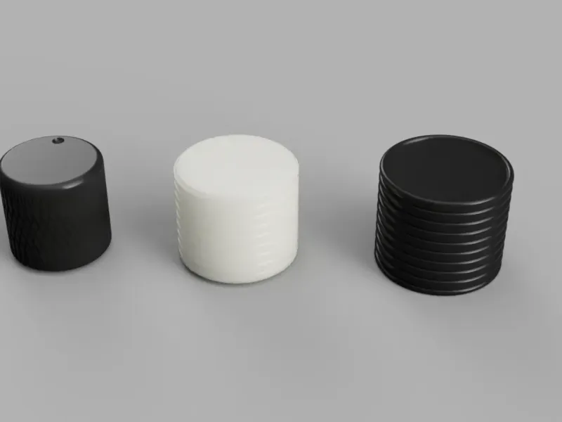 Encoder knobs D-profile 6mm shaft
